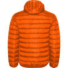 Cargar imagen en el visor de la galería, Chaqueta Logo Bordado hombre PUFFYHOOD Naranja Bermellón
