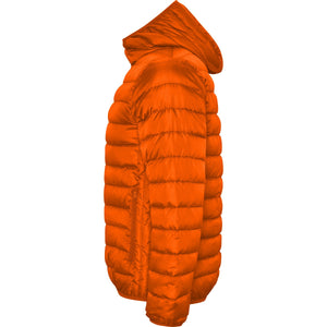 Chaqueta Logo Bordado hombre PUFFYHOOD Naranja Bermellón