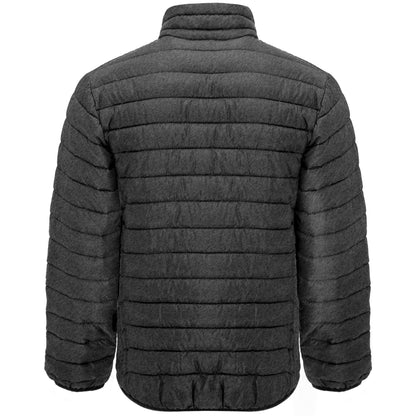 Chaqueta Logo Bordado hombre PUFFY Negra Vigoré