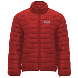 Chaqueta Logo Bordado hombre PUFFY Roja