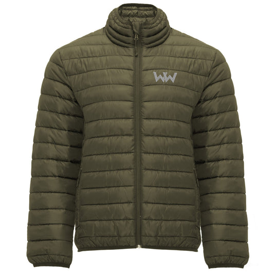 Chaqueta Logo Bordado hombre PUFFY Verde Militar