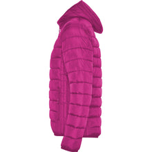 Cargar imagen en el visor de la galería, Chaqueta Logo Bordado mujer PUFFYHOOD Fucsia
