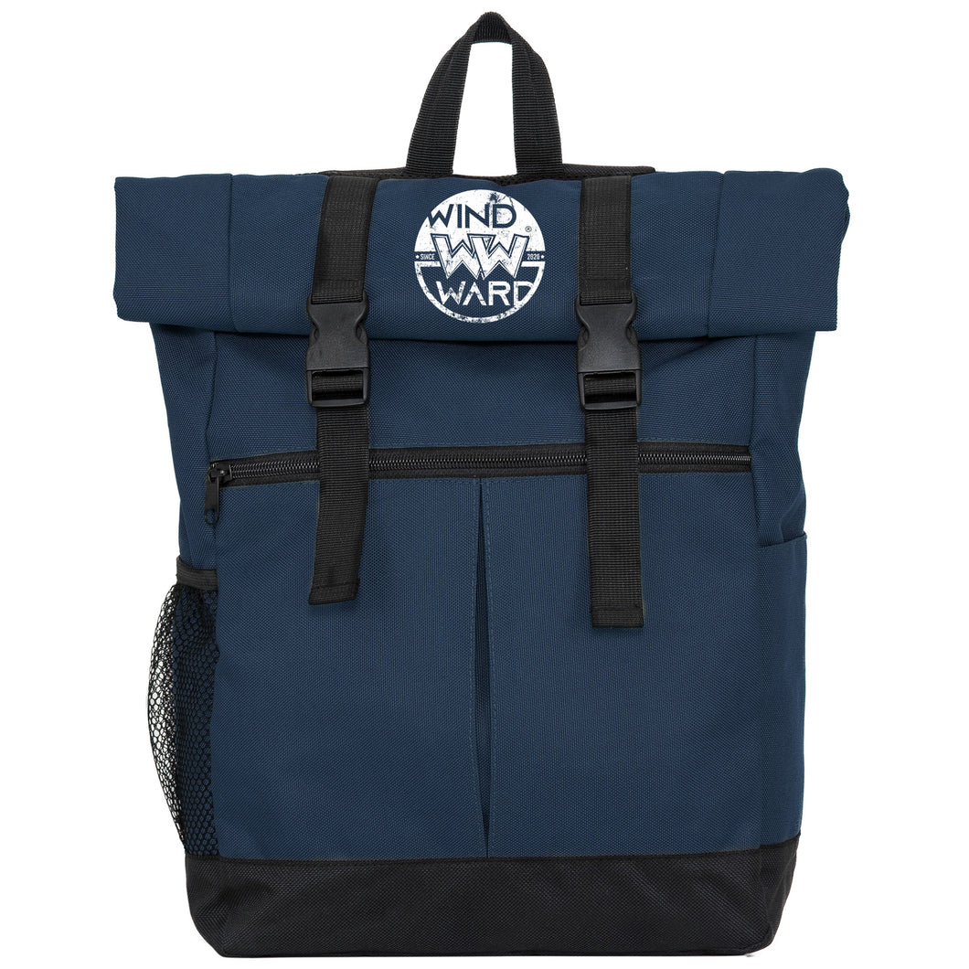 Mochila DESGASTED WOWO Azul Marino