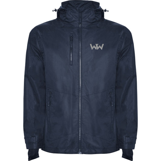Parka Logo Bordado hombre UTILITY Marino