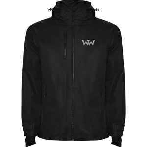 Parka Logo Bordado hombre UTILITY Negra