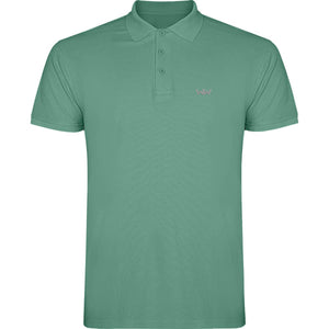 Polo Logo Bordado hombre SEAWW Menta Oscuro