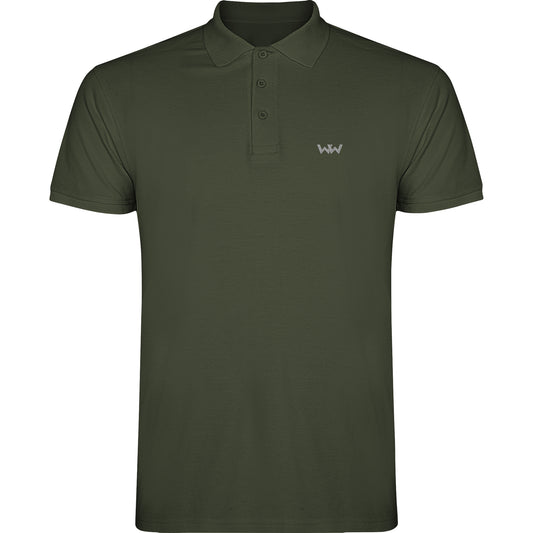Polo Logo Bordado hombre SEAWW Verde Aventura