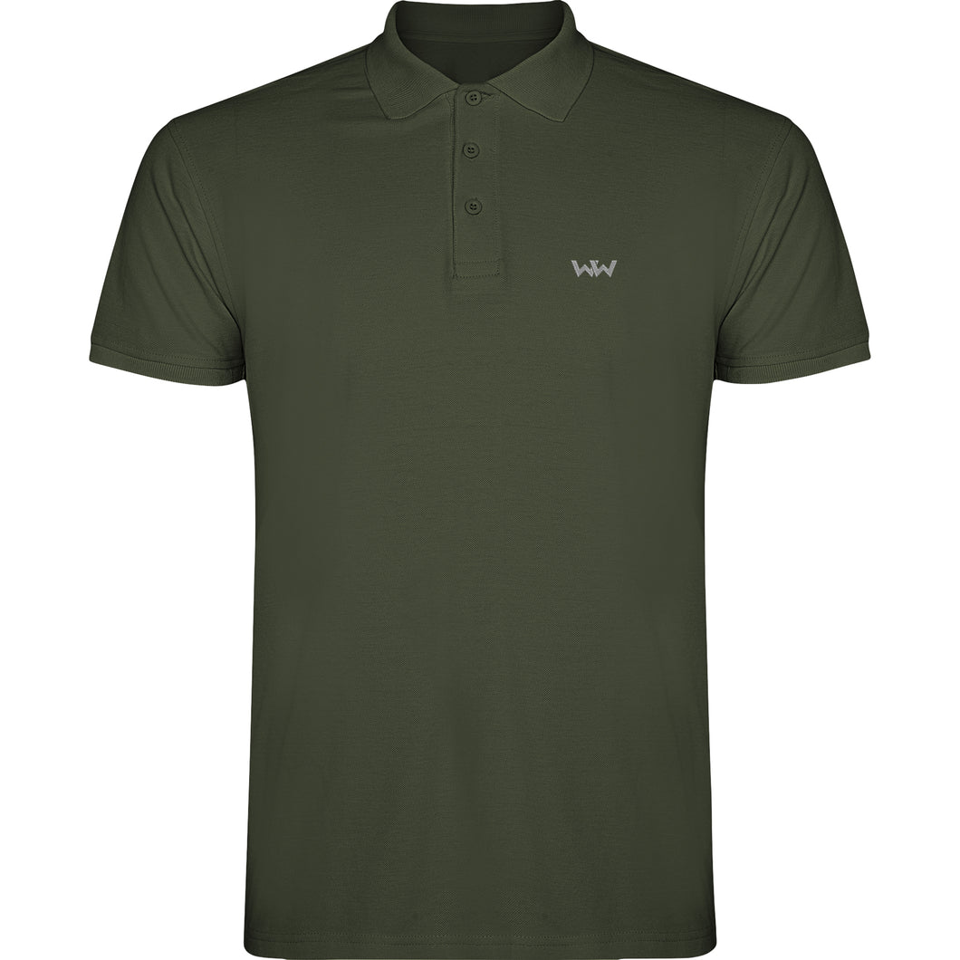 Polo Logo Bordado hombre SEAWW Verde Aventura