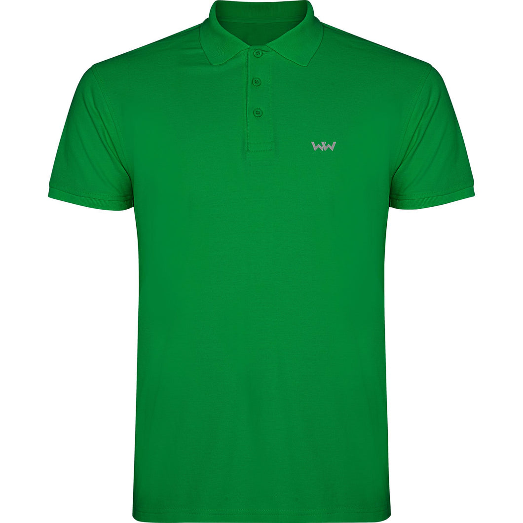 Polo Logo Bordado hombre SEAWW Verde Tropical