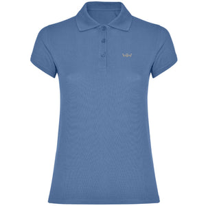 Polo Logo Bordado mujer SEAWW Azul Riviera