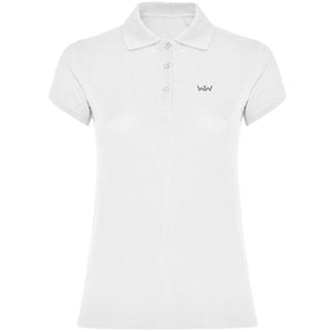 Polo Logo Bordado mujer SEAWW Blanco