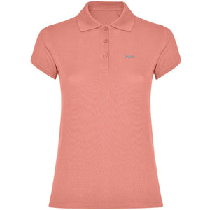 Polo Logo Bordado mujer SEAWW Naranja Clay