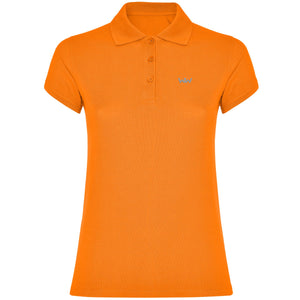 Polo Logo Bordado mujer SEAWW Naranja