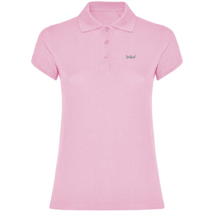 Polo Logo Bordado mujer SEAWW Rosa