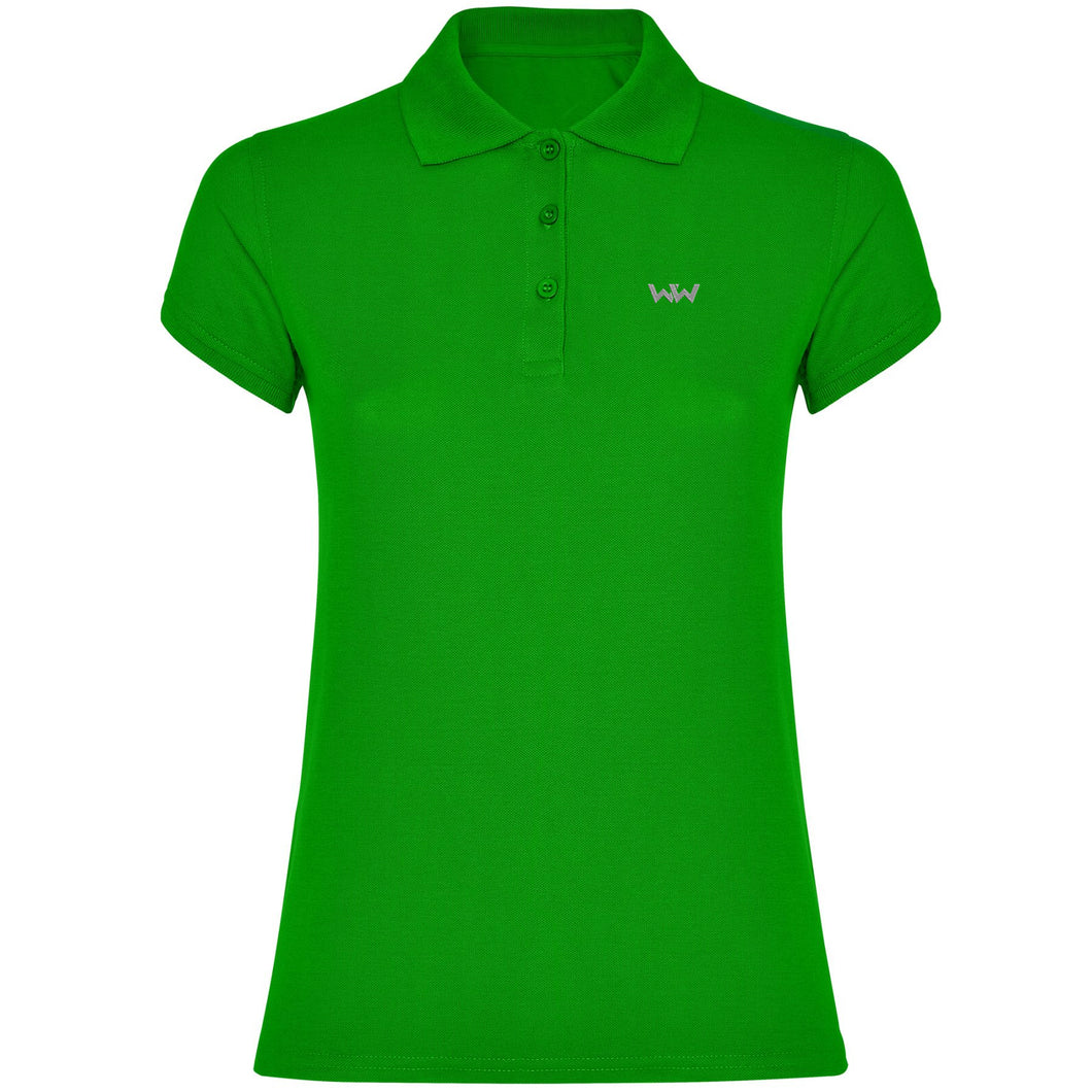 Polo Logo Bordado mujer SEAWW Verde Grass