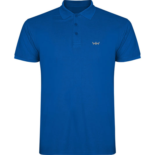 Polo Logo Bordado Niños SEAWW Azul