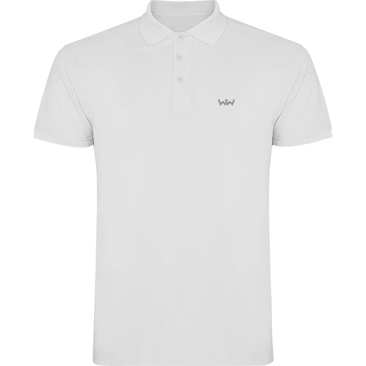 Polo Logo Bordado Niños SEAWW Blanco