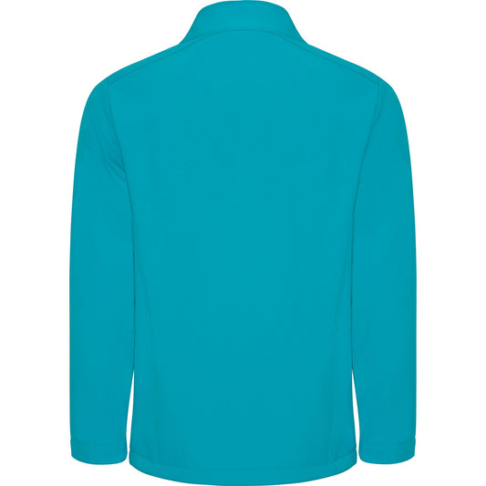 Softshell Logo Bordado hombre MOUNTAIN Agua Marina