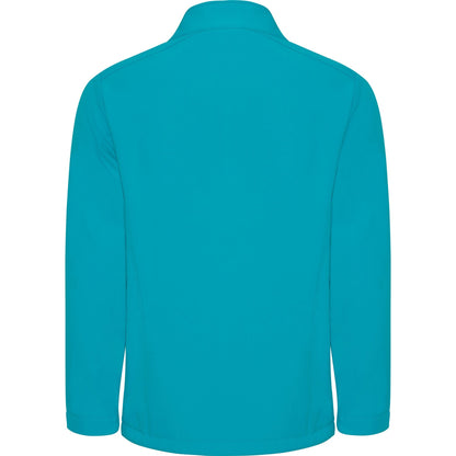 Softshell Logo Bordado niños MOUNTAIN Agua Marina