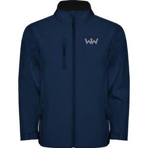 Softshell Logo Bordado hombre MOUNTAIN Marino