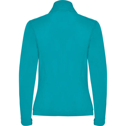 Softshell Logo Bordado mujer MOUNTAIN Agua Marina