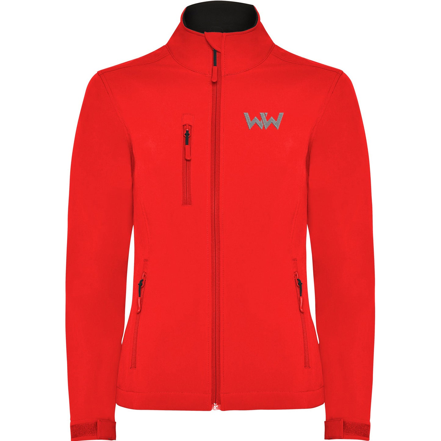 Softshell Logo Bordado mujer MOUNTAIN Rojo
