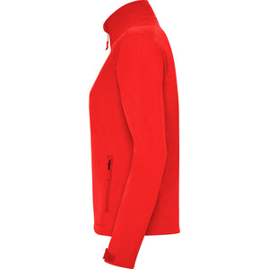 Softshell Logo Bordado mujer MOUNTAIN Rojo