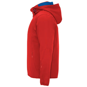 Softshell Logo Bordado hombre NAVY SPORT Rojo