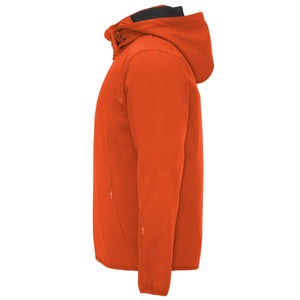 Softshell Logo Bordado hombre NAVY SPORT Naranja Bermellón