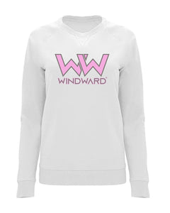 Sudadera mujer UNIVERSITY Blanca