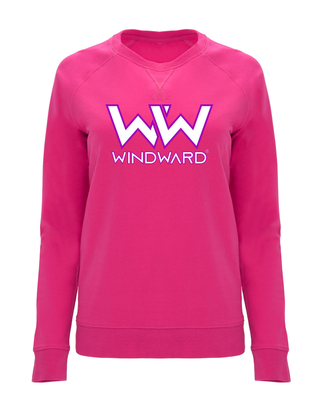 Sudadera mujer UNIVERSITY Fucsia