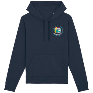 Sudadera con capucha Orgánica VAN Azul Marino Unisex