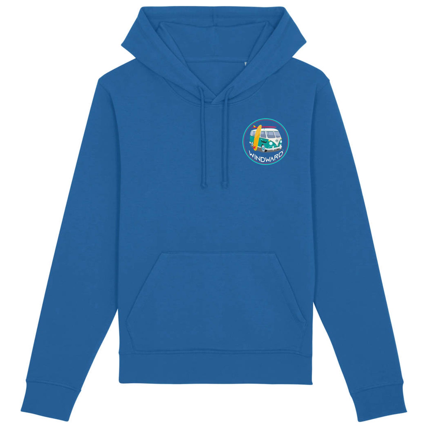 Sudadera con capucha Orgánica VAN Azul Unisex