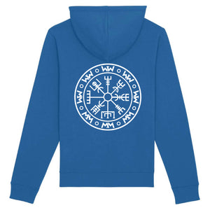 Sudadera con capucha Orgánica WIKING Azul Unisex