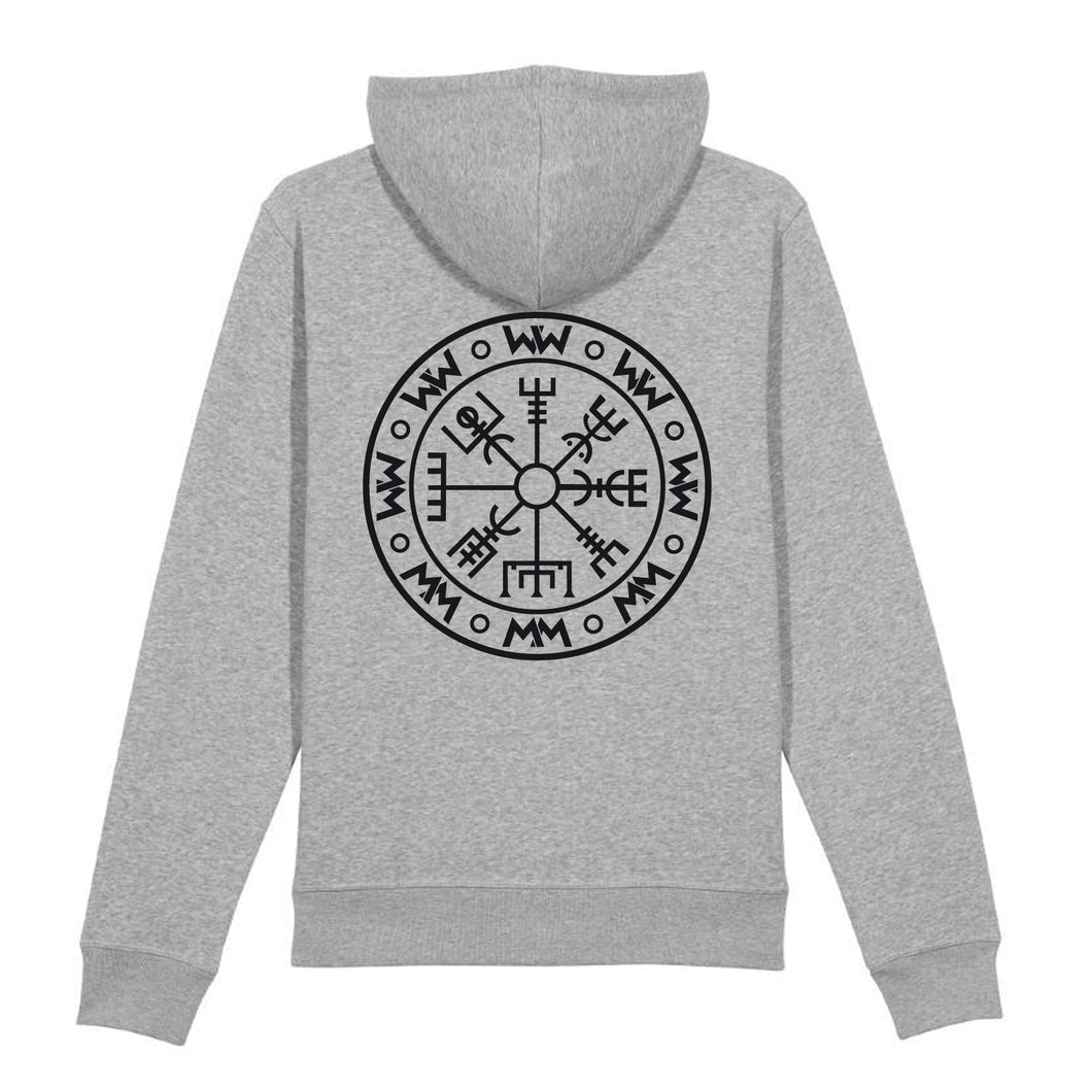 Sudadera con capucha Orgánica WIKING Gris Unisex