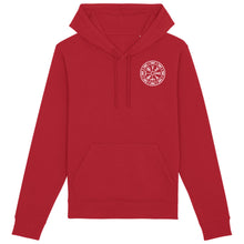 Cargar imagen en el visor de la galería, Sudadera con capucha Orgánica WIKING Roja Unisex
