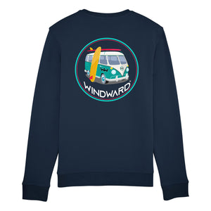 Sudadera Orgánica VAN Azul Marino Unisex