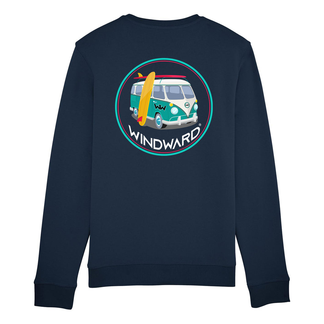 Sudadera Orgánica VAN Azul Marino Unisex