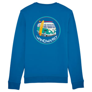 Sudadera Orgánica VAN Azul Unisex