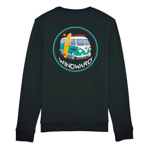 Sudadera Orgánica VAN Negra Unisex