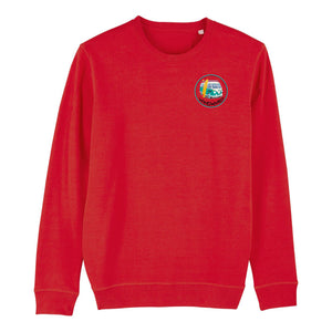 Sudadera Orgánica VAN Roja Unisex