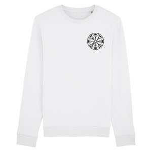 Sudadera Orgánica WIKING Blanca Unisex