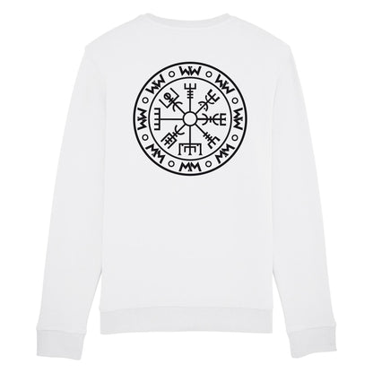 Sudadera Orgánica WIKING Blanca Unisex