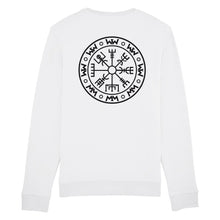 Cargar imagen en el visor de la galería, Sudadera Orgánica WIKING Blanca Unisex
