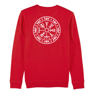 Sudadera Orgánica WIKING Roja Unisex