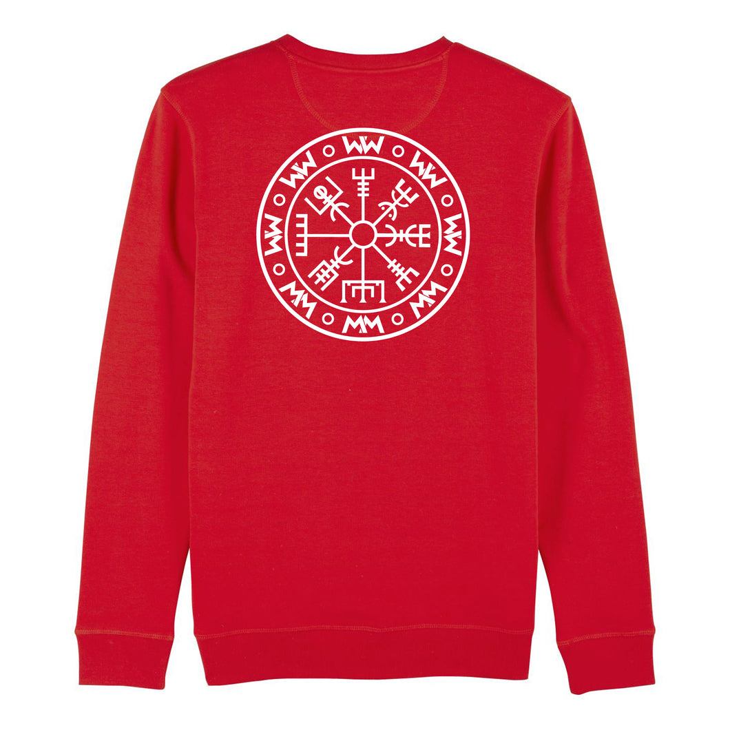 Sudadera Orgánica WIKING Roja Unisex