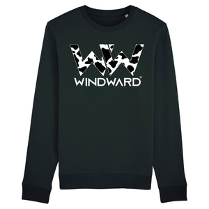 Sudadera Orgánica COW Negra Unisex